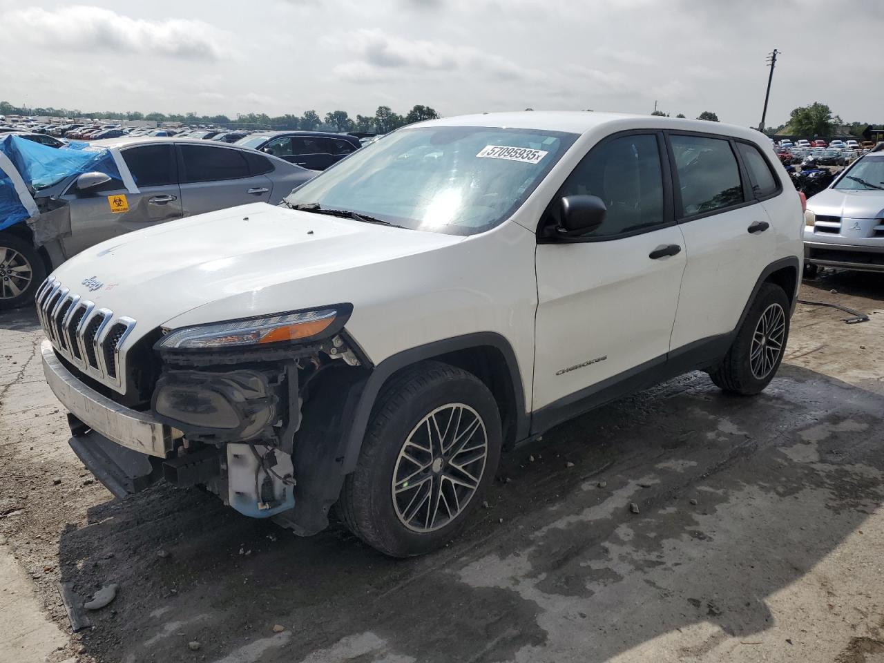 2017 Jeep Cherokee Sport en Venta en Sikeston, MO - Front End