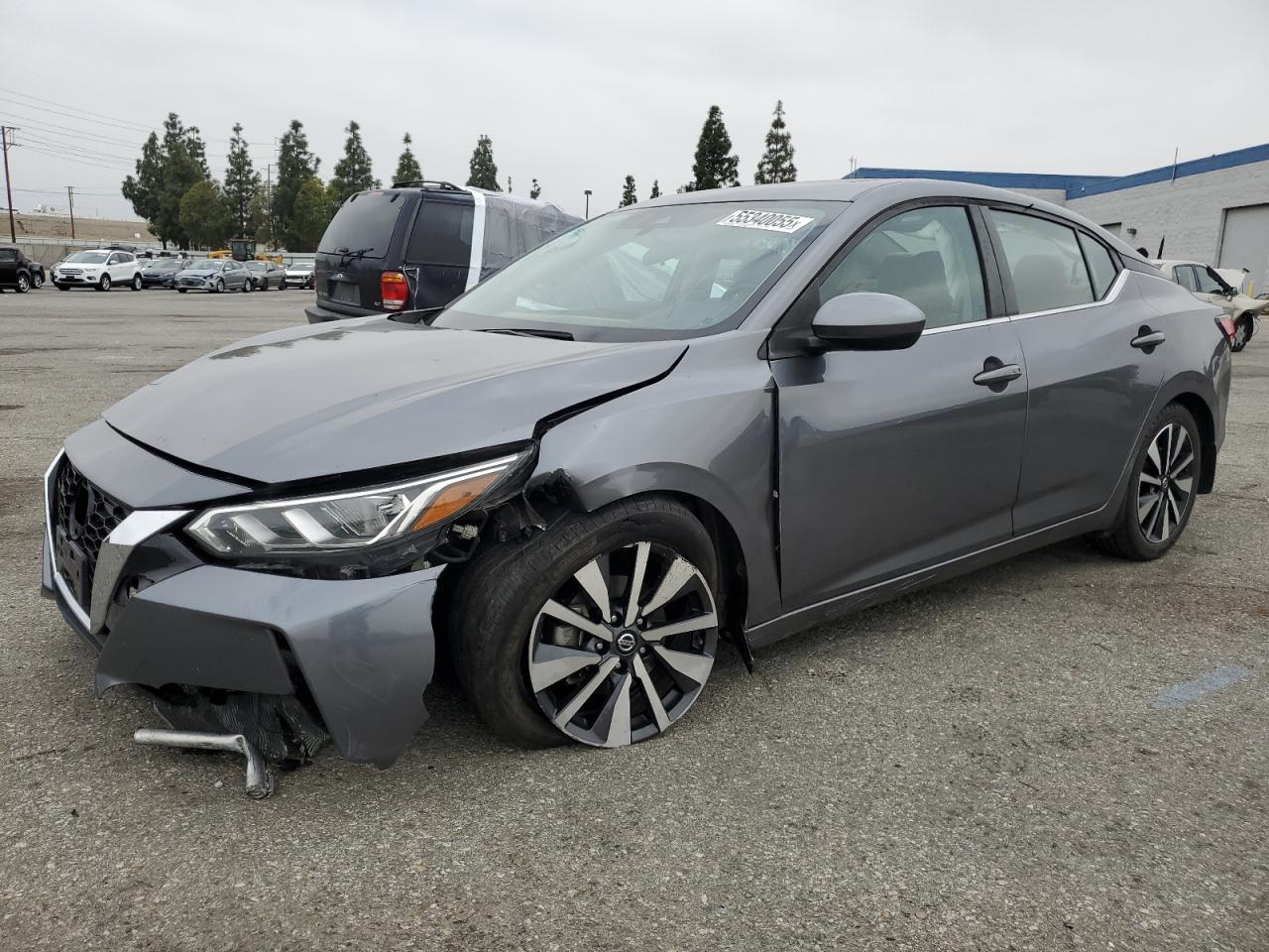2022 Nissan Sentra Sv for Sale in Rancho Cucamonga, CA - Front End
