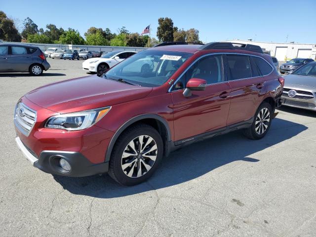  SUBARU OUTBACK 2016 Czerwony
