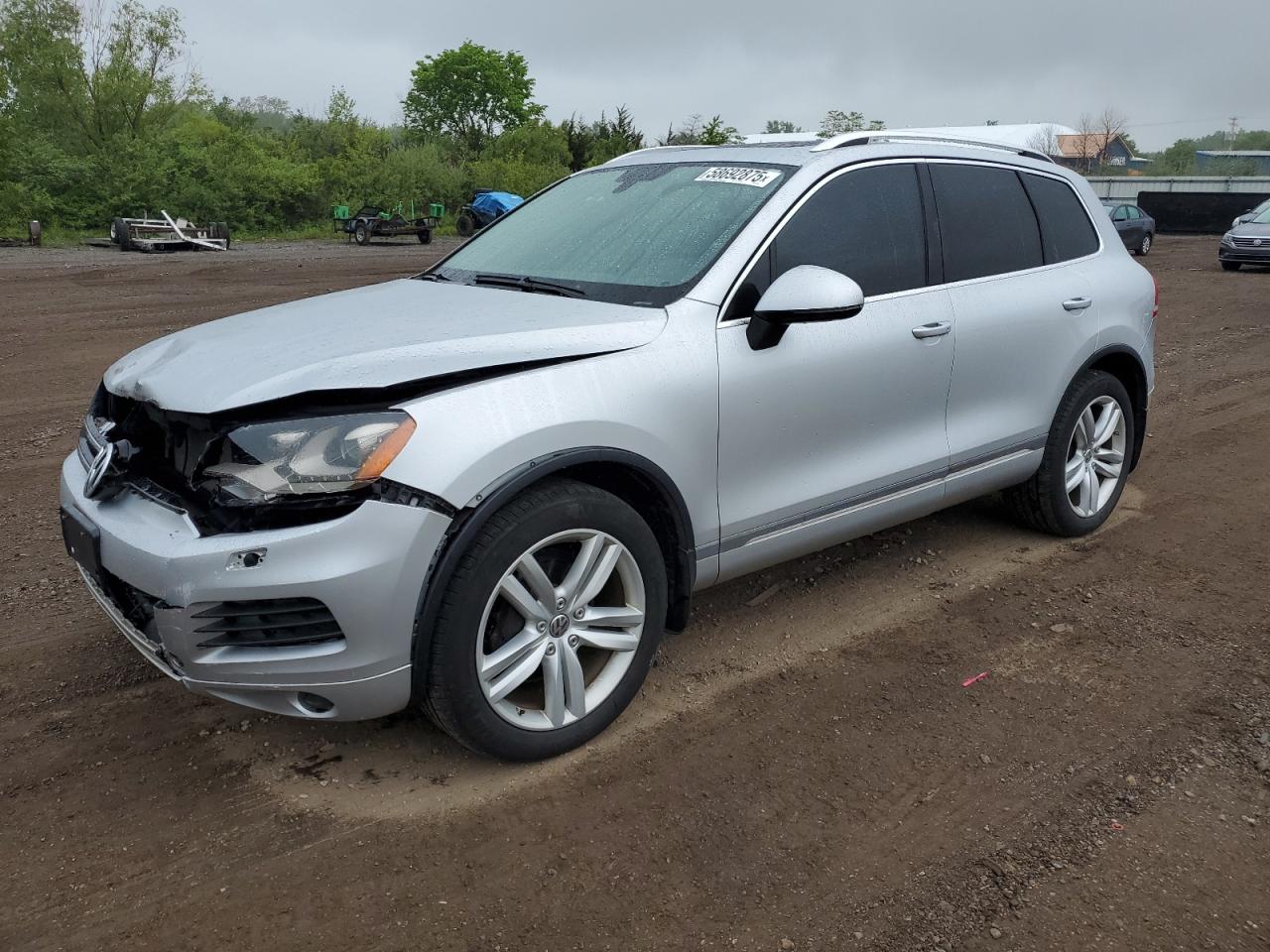 2014 Volkswagen Touareg V6 იყიდება Columbia Station-ში, OH - Front End