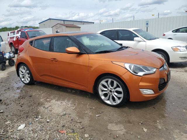  HYUNDAI VELOSTER 2013 Pomarańczowy