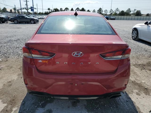  HYUNDAI SONATA 2019 Червоний