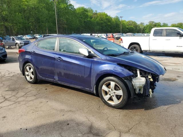  HYUNDAI ELANTRA 2013 Granatowy