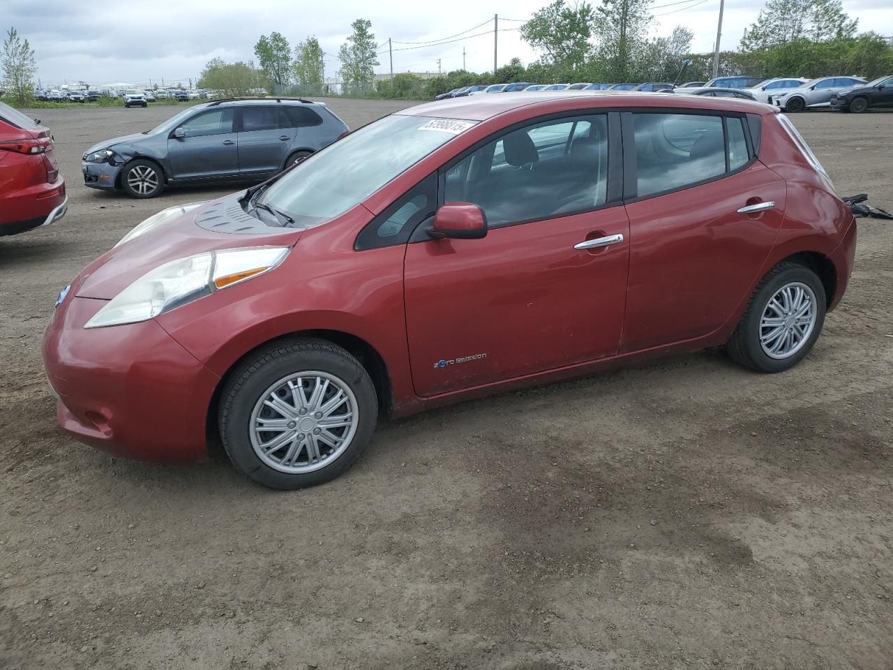 2013 Nissan Leaf S for Sale in Montreal-est, QC - Side