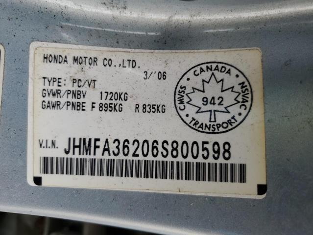 2006 HONDA CIVIC HYBRID