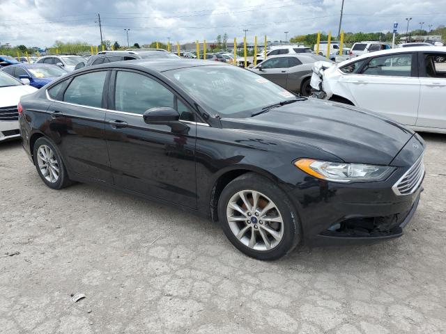 Sedans FORD FUSION 2017 Black