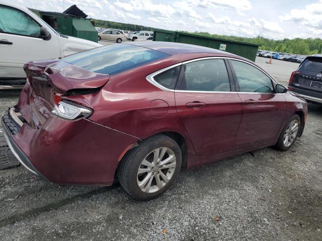 Sedans CHRYSLER 200 2016 Red