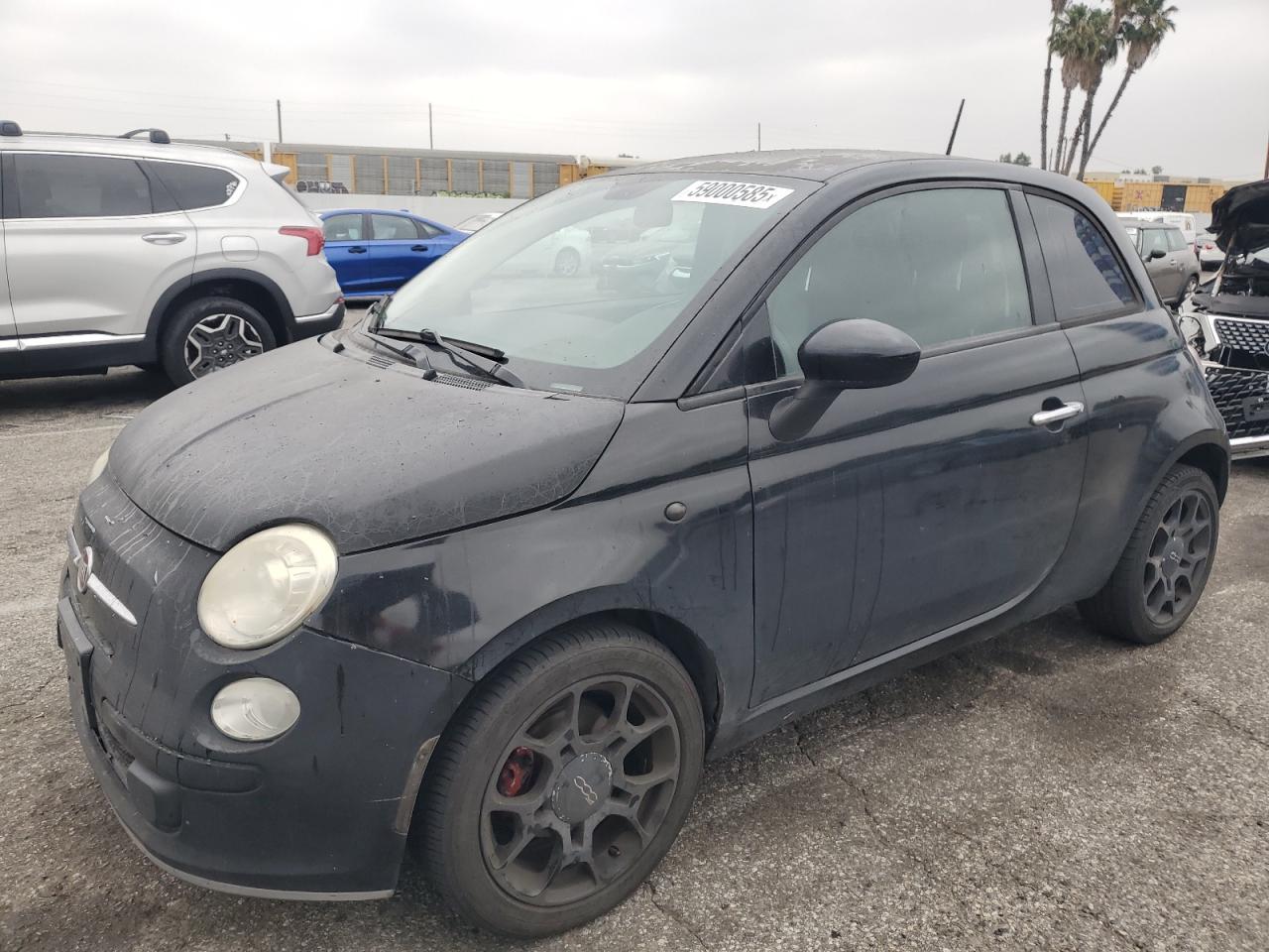 2015 Fiat 500 Pop იყიდება Van Nuys-ში, CA - Minor Dent/Scratches