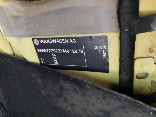 WVWZZZ9CZYM612879 - 2000 VOLKSWAGEN BEETLE - #55539913