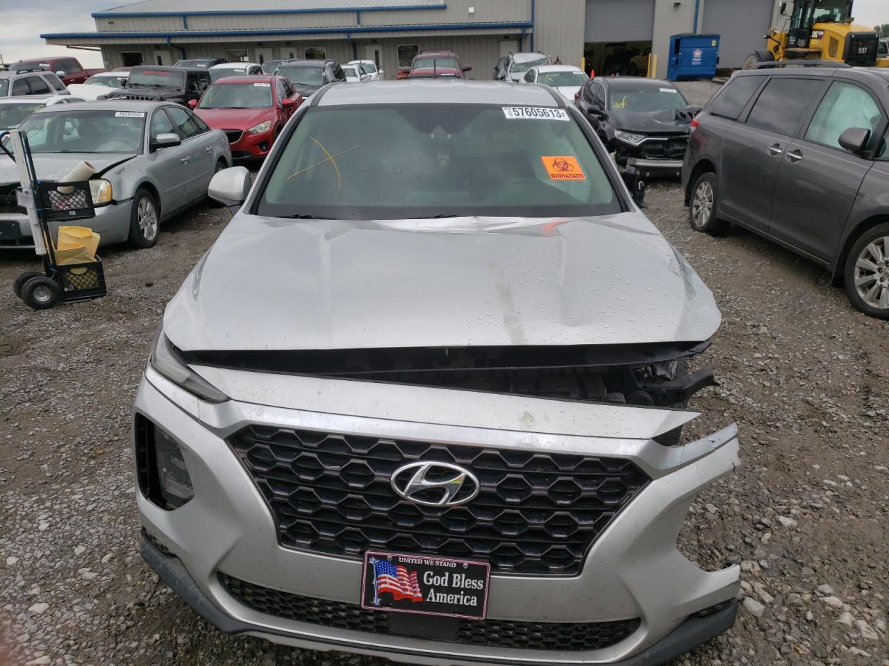 2019 Hyundai Santa Fe Se VIN: 5NMS23AD6KH019029 Lot: 57605613