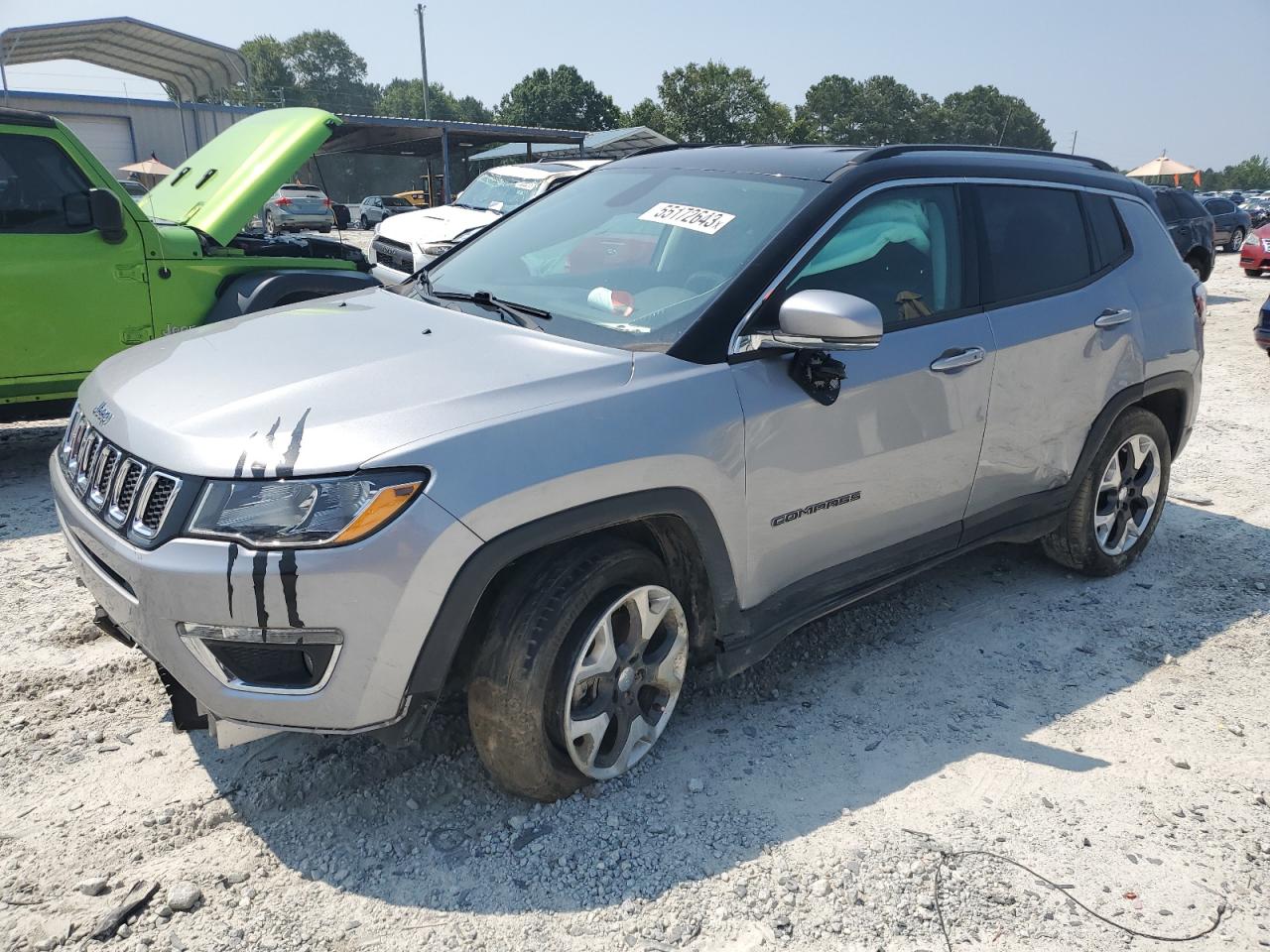 2019 Jeep Compass Limited VIN: 3C4NJDCB9KT639880 Lot: 55172643