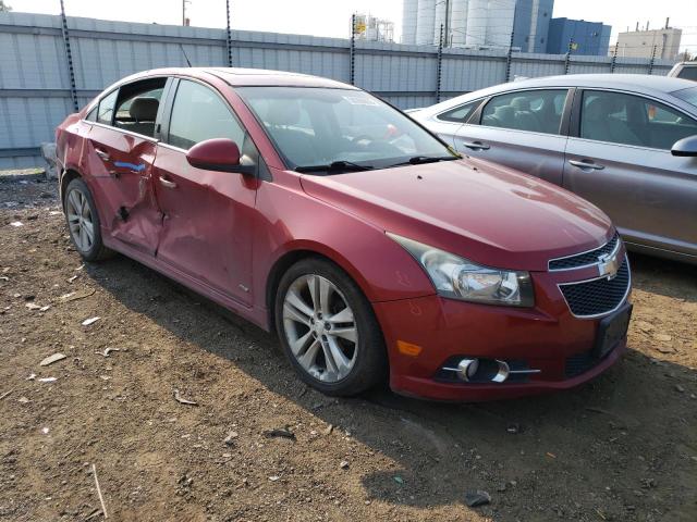  CHEVROLET CRUZE 2012 Czerwony