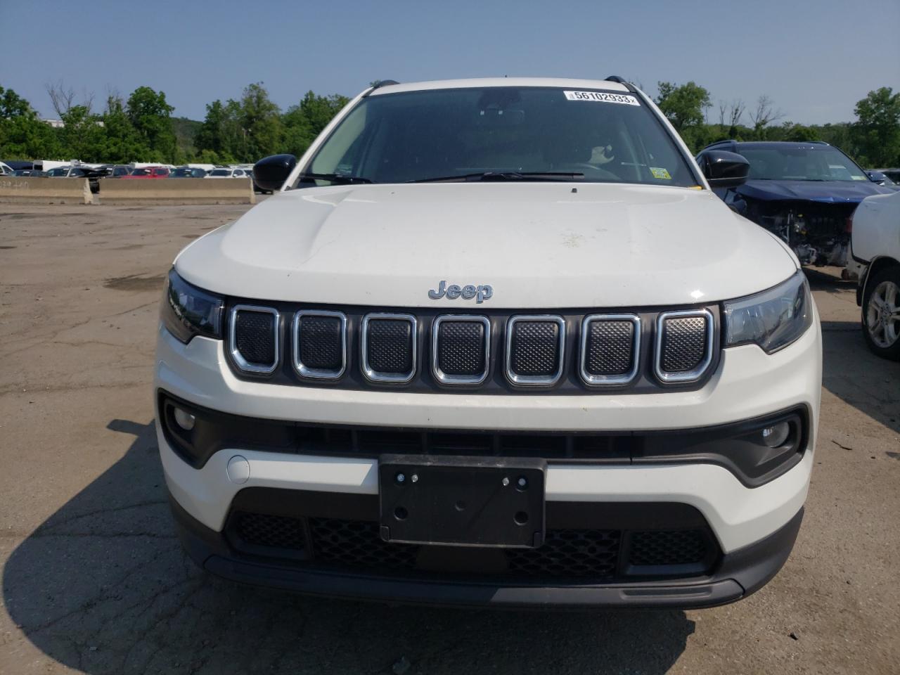 2022 Jeep Compass Latitude VIN: 3C4NJDBB6NT183231 Lot: 56102933