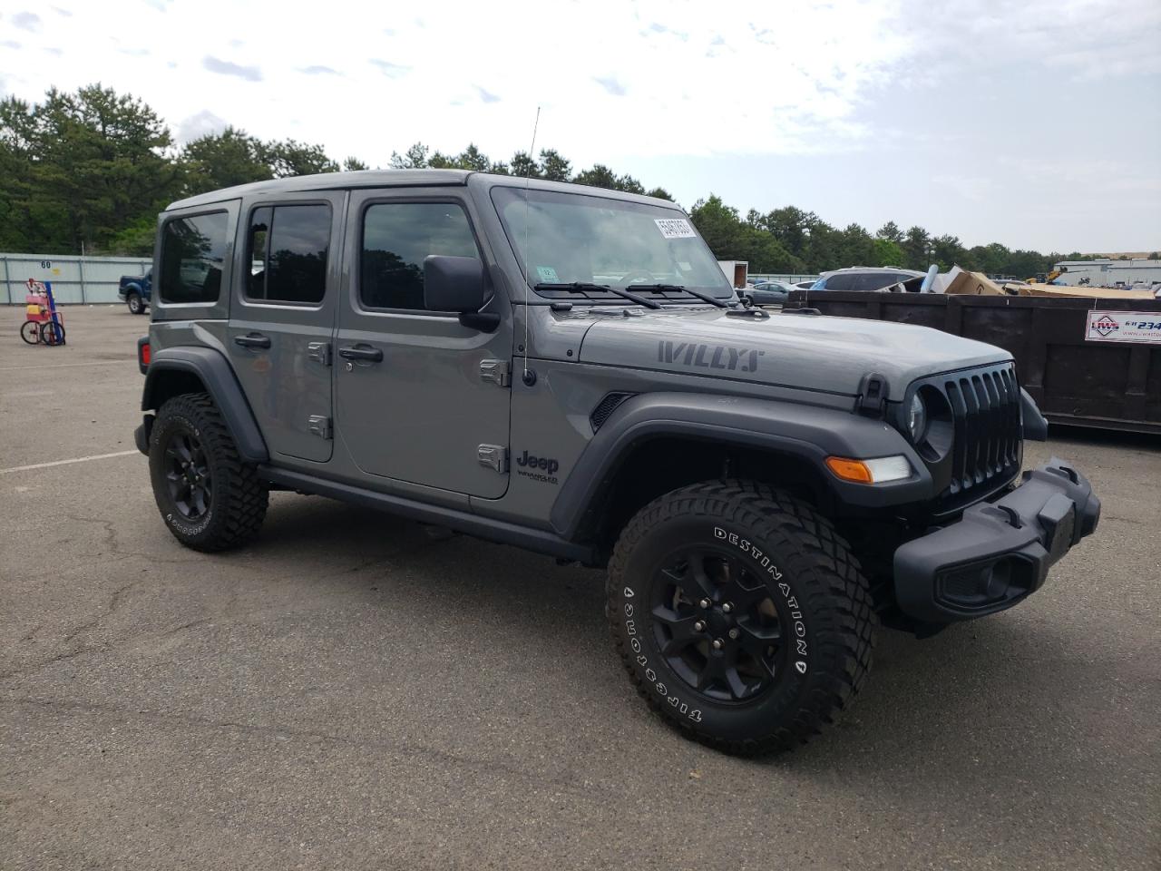 1C4HJXDG5NW109364 2022 Jeep Wrangler Unlimited Sport