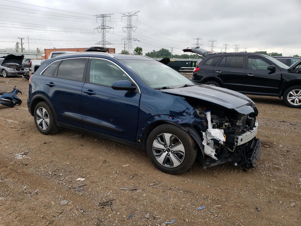 2020 Kia Niro Lx VIN: KNDCB3LC6L5438821 Lot: 57554563