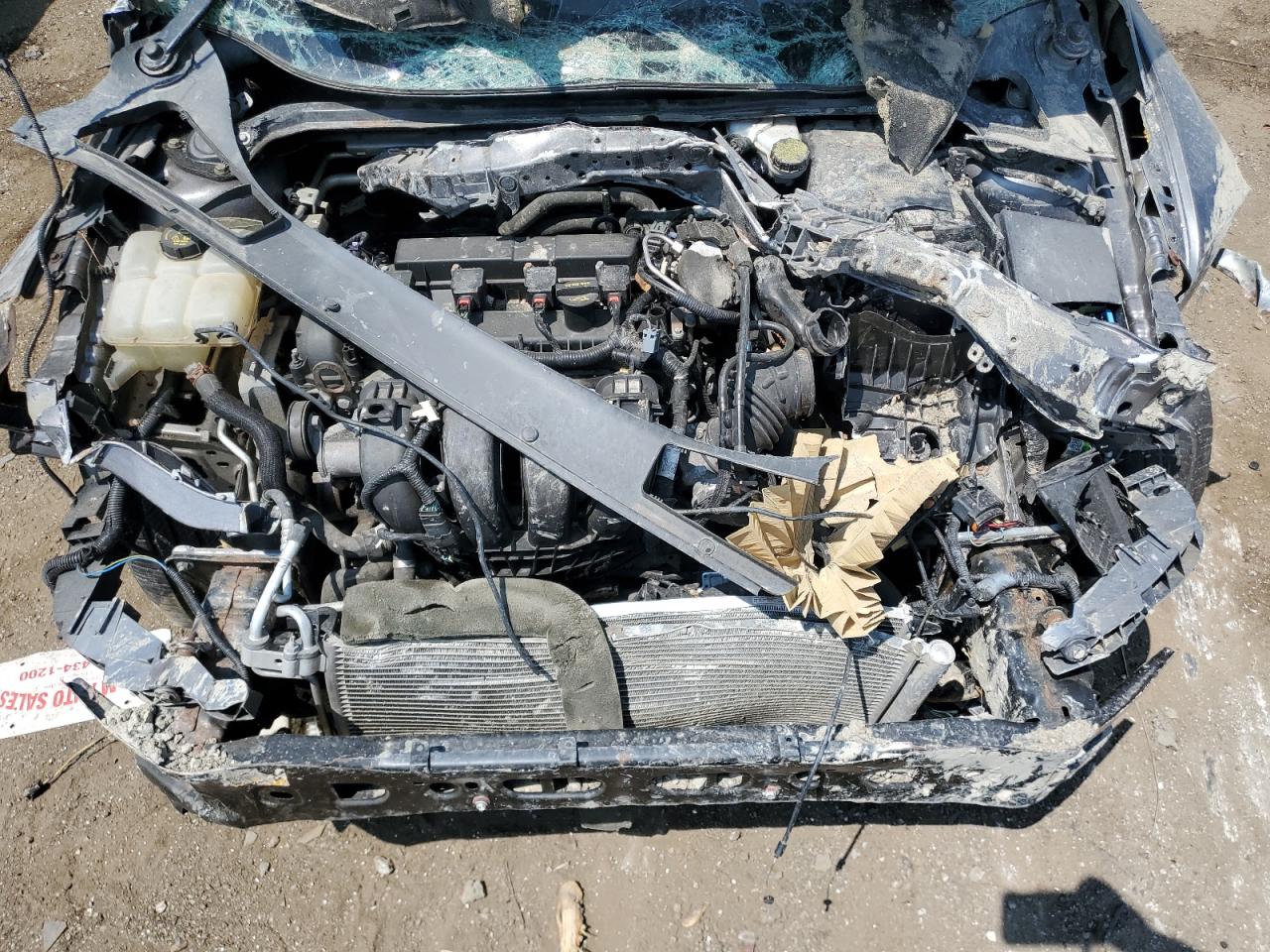 2014 Ford Focus Se VIN: 1FADP3F24EL341114 Lot: 88343135