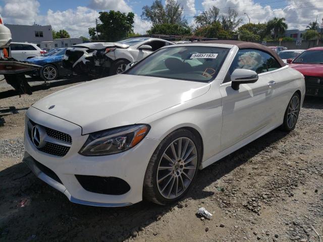  MERCEDES-BENZ C-CLASS 2018 Белый