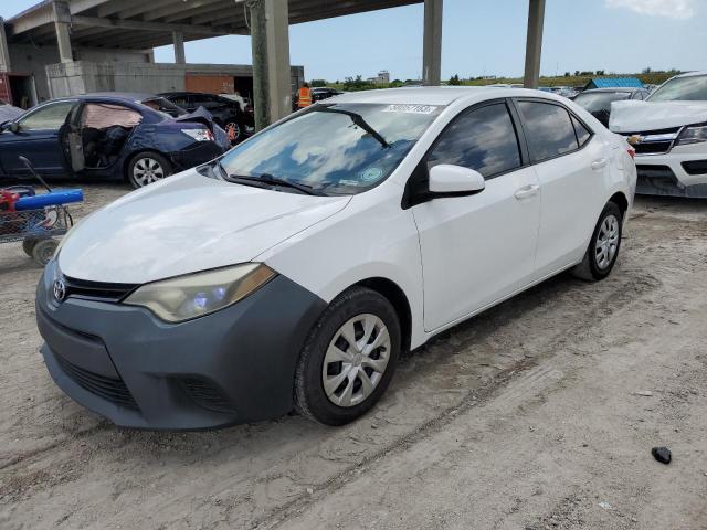 2015 Toyota Corolla L за продажба в West Palm Beach, FL - Rear End