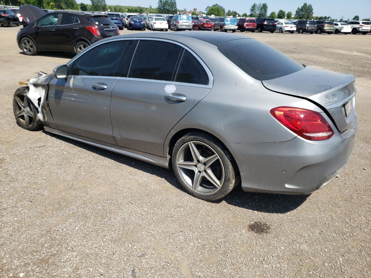 55SWF4KBXGU127055 2016 MERCEDES-BENZ C CLASS - Image 2