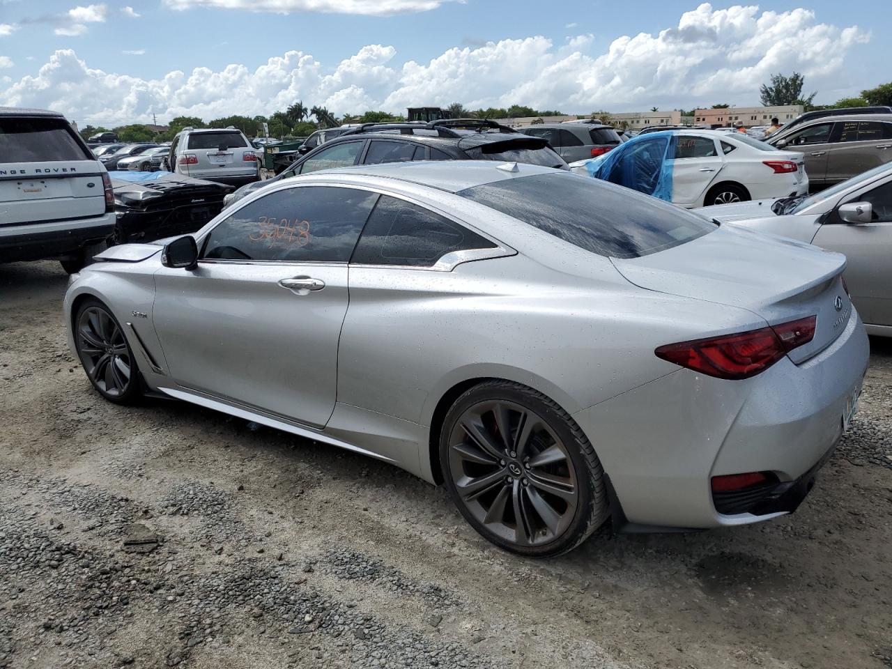 2019 Infiniti Q60 Red Sport 400 VIN: JN1FV7EK3KM360649 Lot: 54675703