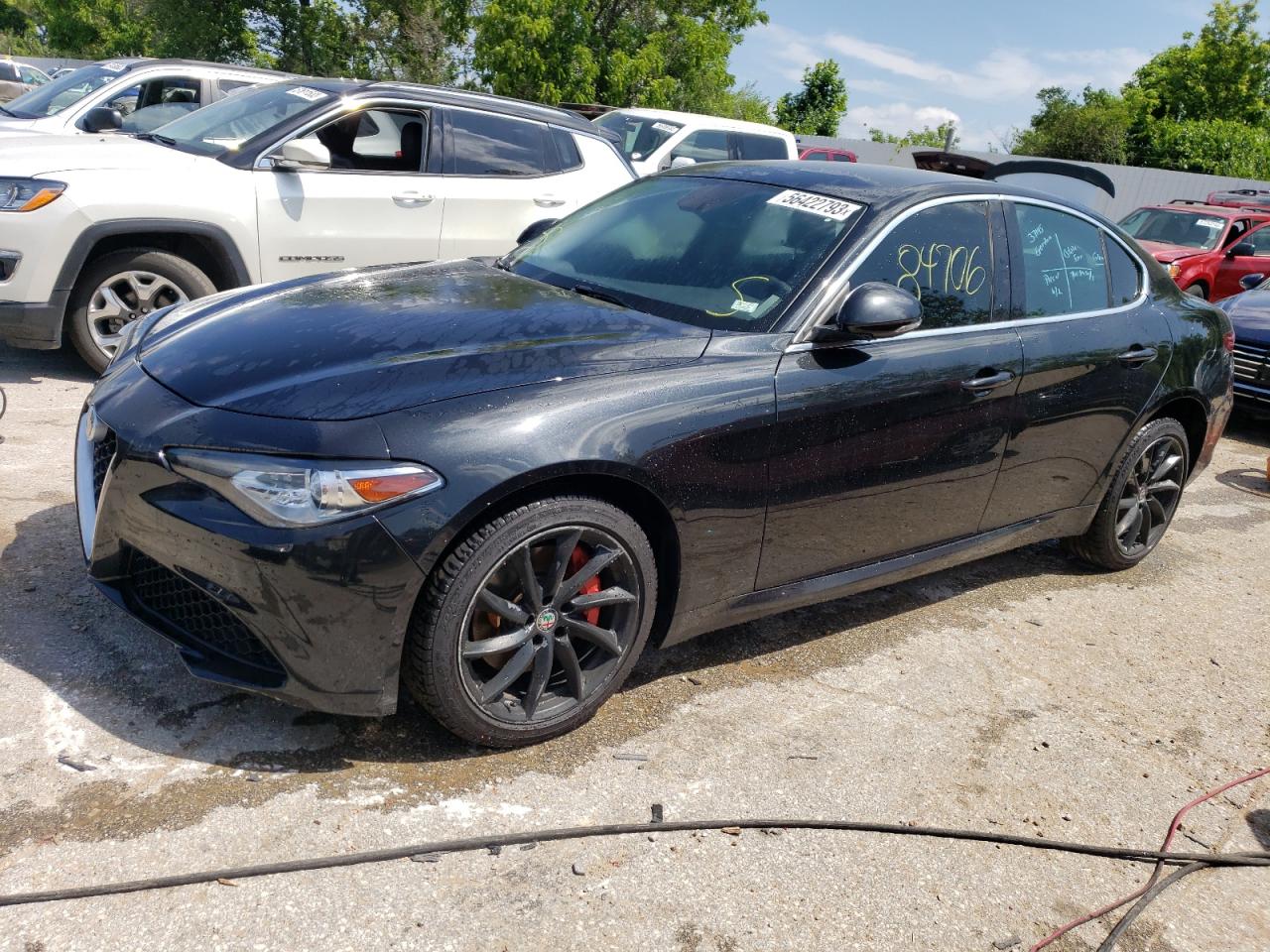 2017 Alfa Romeo Giulia Q4 VIN: ZARFAEDN2H7528982 Lot: 56422793