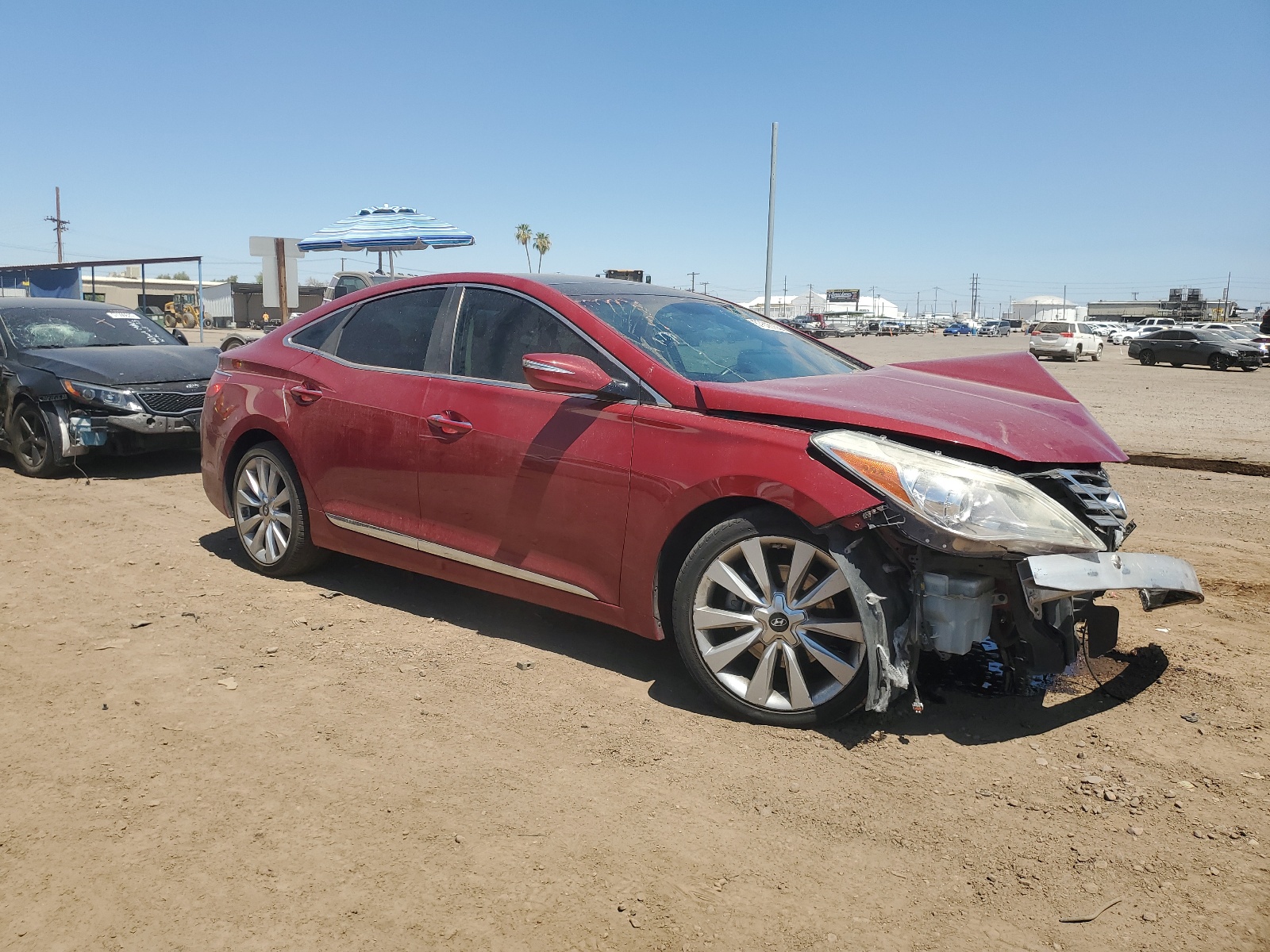 2014 Hyundai Azera Gls vin: KMHFH4JG3EA344375