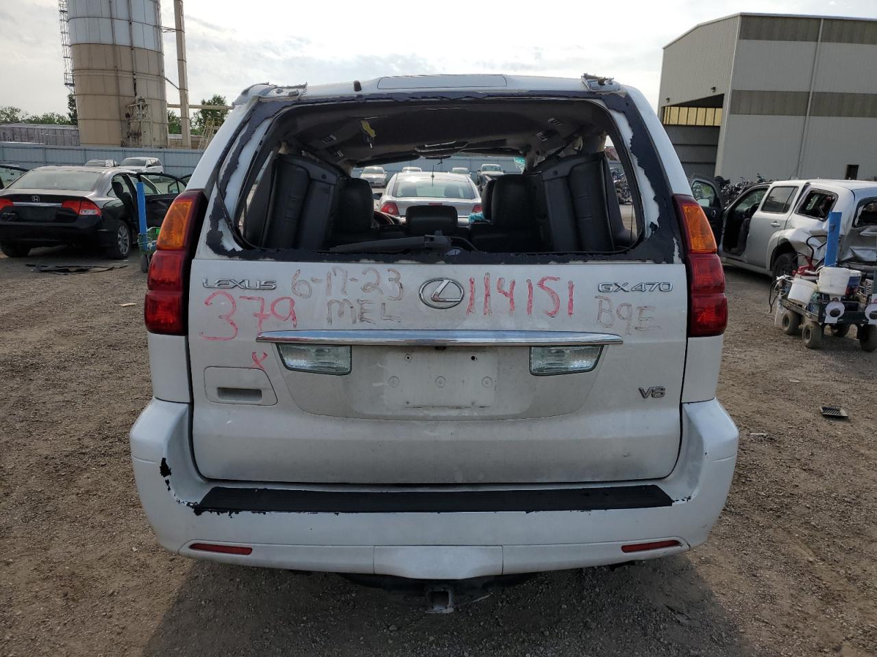 2005 Lexus Gx 470 VIN: JTJBT20X750078675 Lot: 58482823