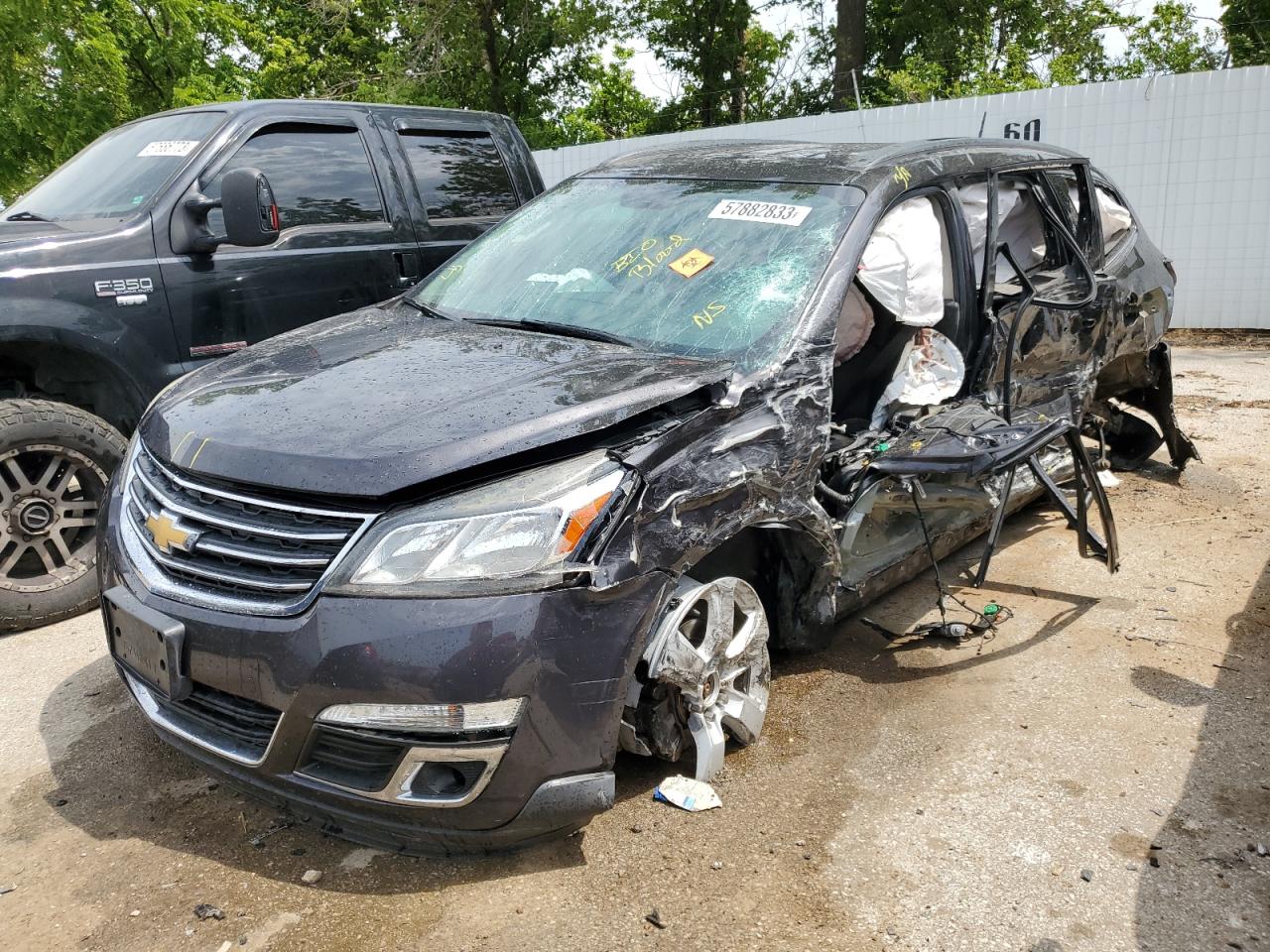 2016 Chevrolet Traverse Lt na sprzedaż w Bridgeton, MO - All Over