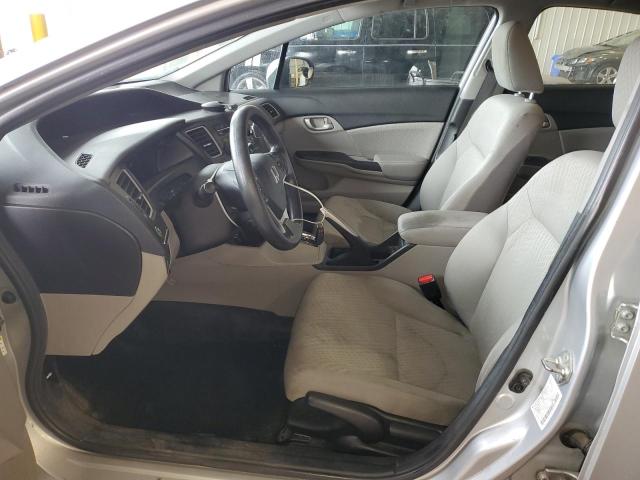 Sedans HONDA CIVIC 2014 Srebrny