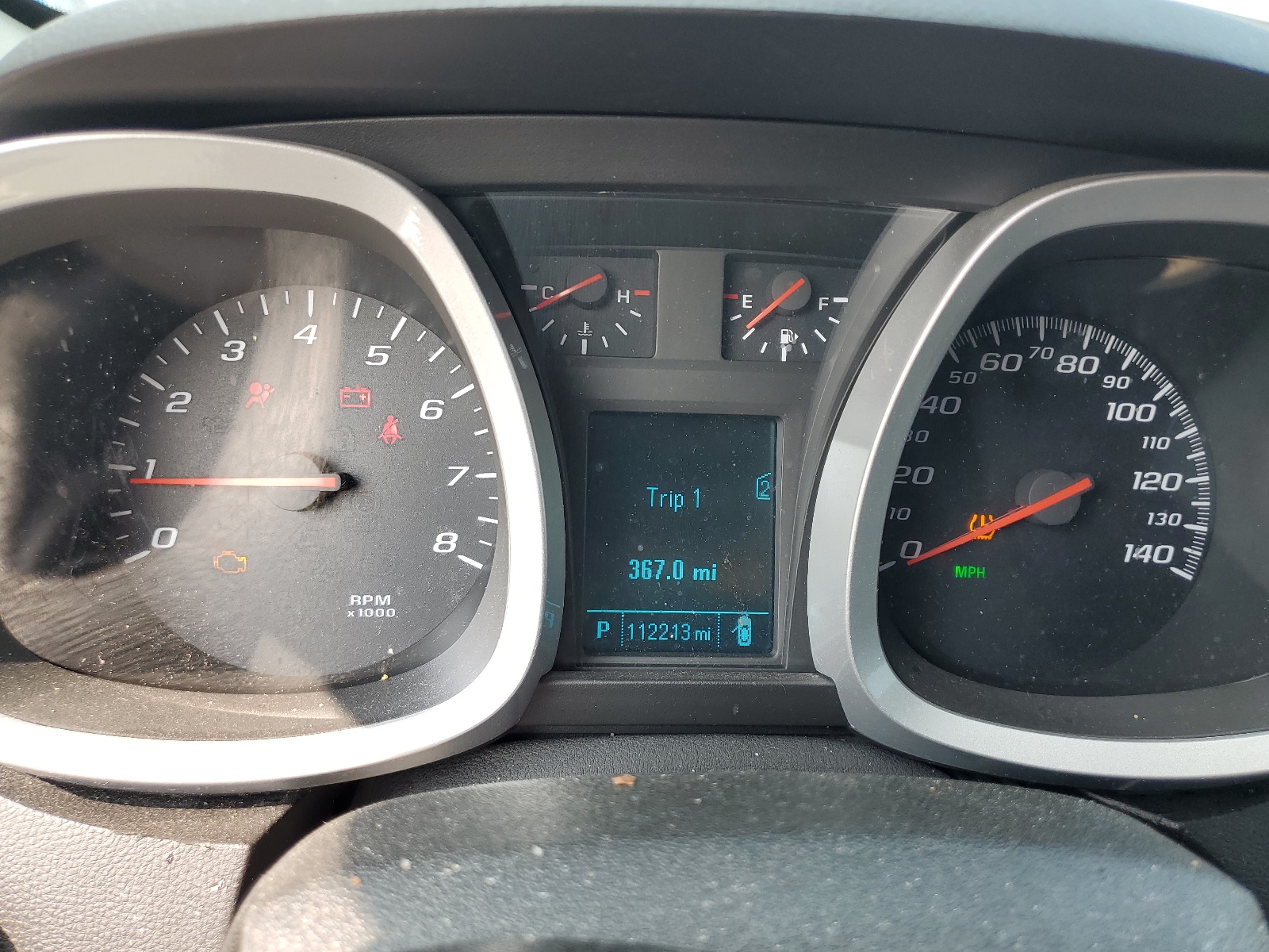 2GNFLPE51C6105440 2012 Chevrolet Equinox Lt