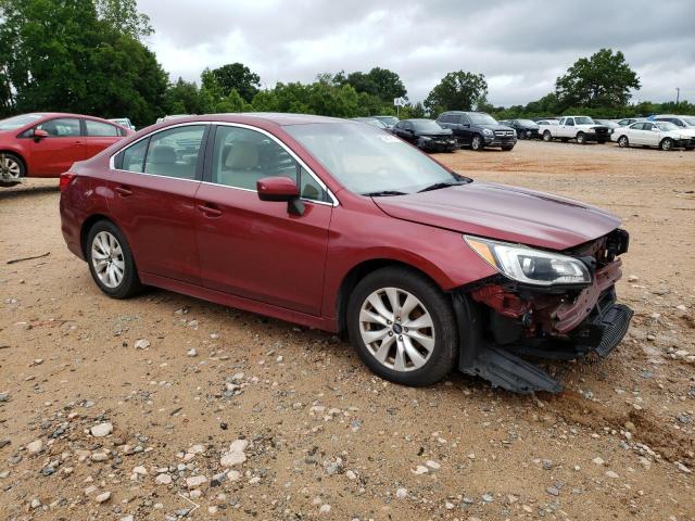  SUBARU LEGACY 2017 Красный