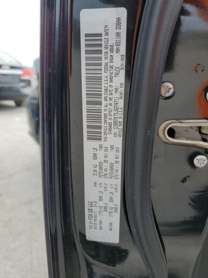 2018 Ram 1500 St VIN: 1C6RR7KT5JS274711 Lot: 57428373