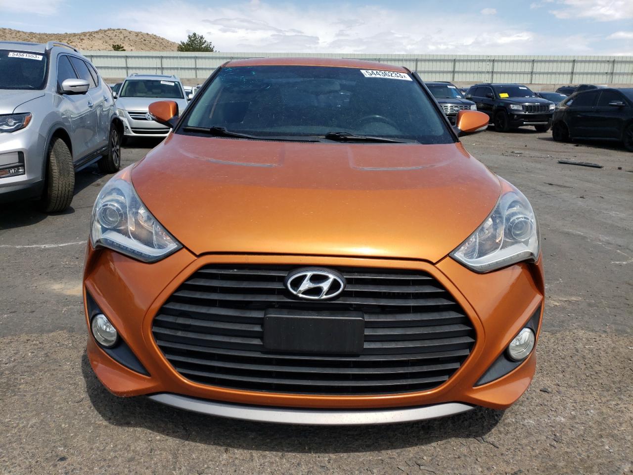 2015 Hyundai Veloster Turbo VIN: KMHTC6AE5FU240112 Lot: 54436233