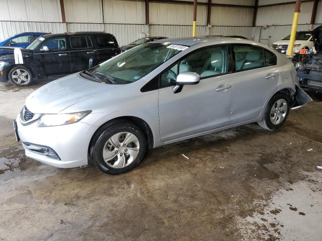 Sedans HONDA CIVIC 2014 Srebrny