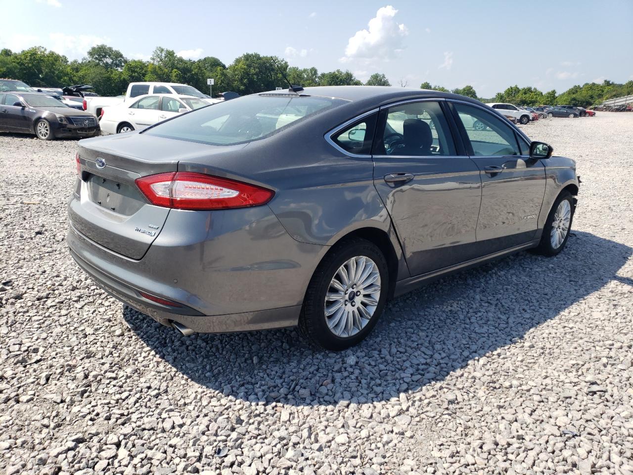 2014 Ford Fusion Se Hybrid VIN: 3FA6P0LU6ER245225 Lot: 57609133