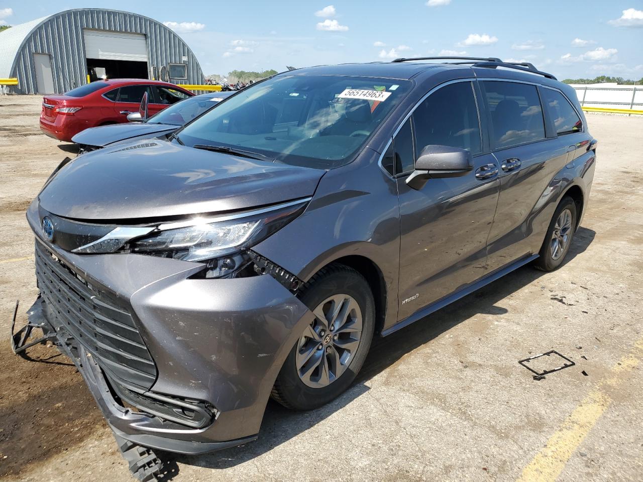 5TDKRKEC7MS049129 2021 Toyota Sienna Le