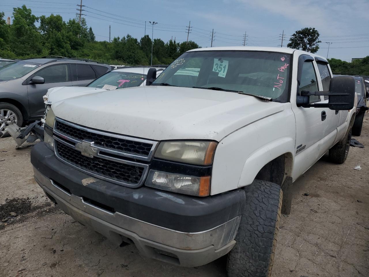 1GCHK23D67F146708 2007 Chevrolet Silverado K2500 Heavy Duty