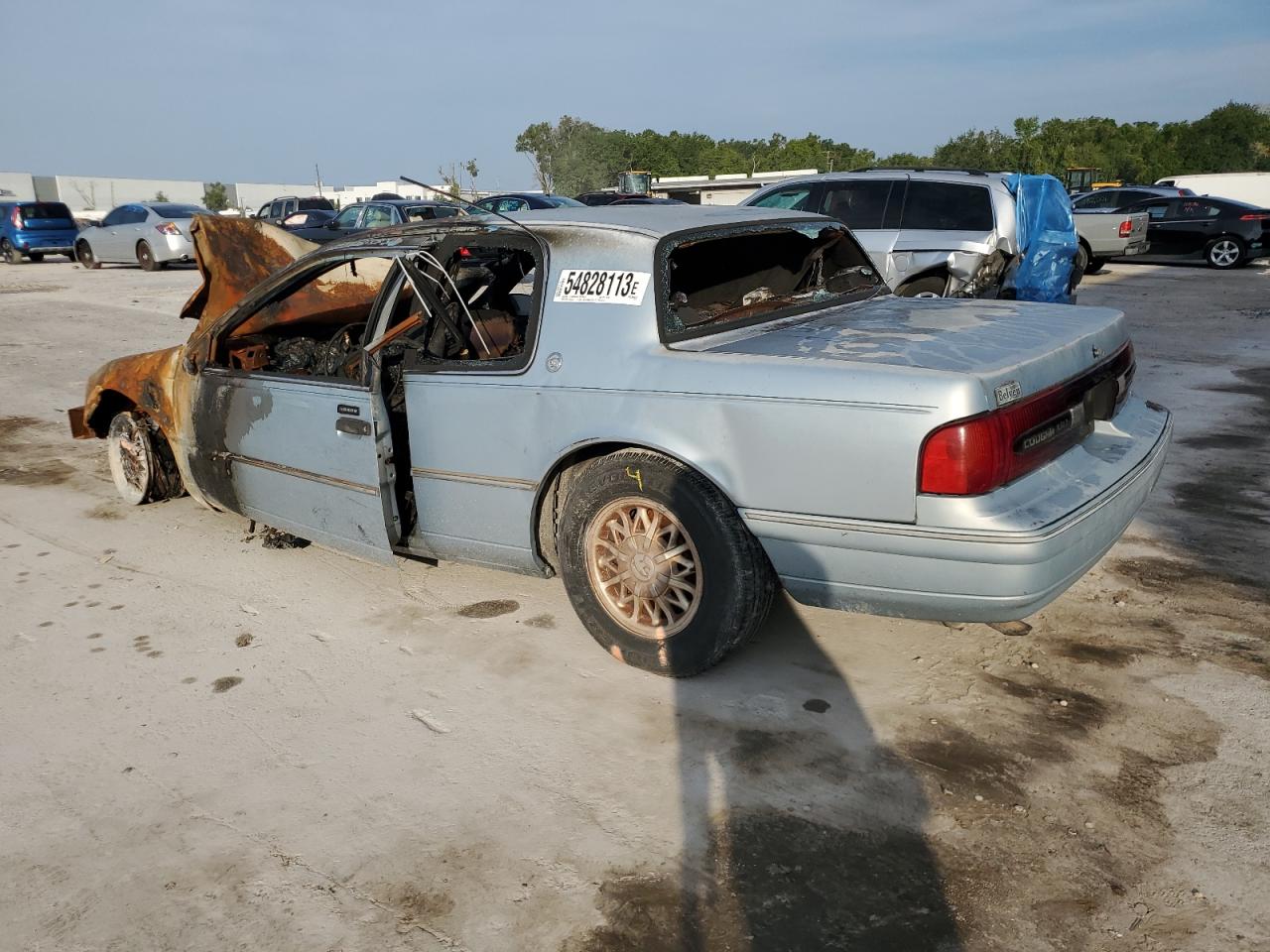 1993 Mercury Cougar Xr7 VIN: 1MEPM624XPH617471 Lot: 54828113