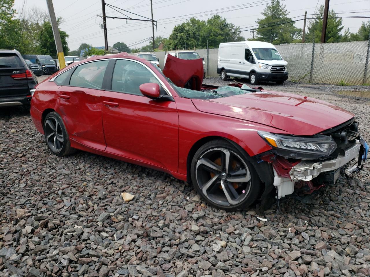 2018 Honda Accord Sport VIN: 1HGCV1F3XJA082807 Lot: 45731424