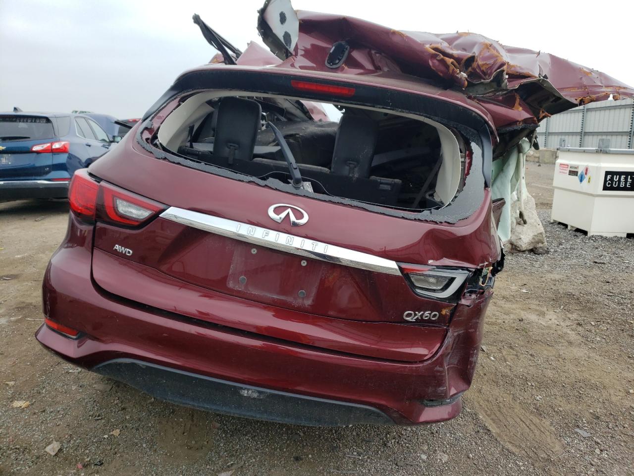 2020 Infiniti Qx60 Luxe VIN: 5N1DL0MM5LC502331 Lot: 58248183