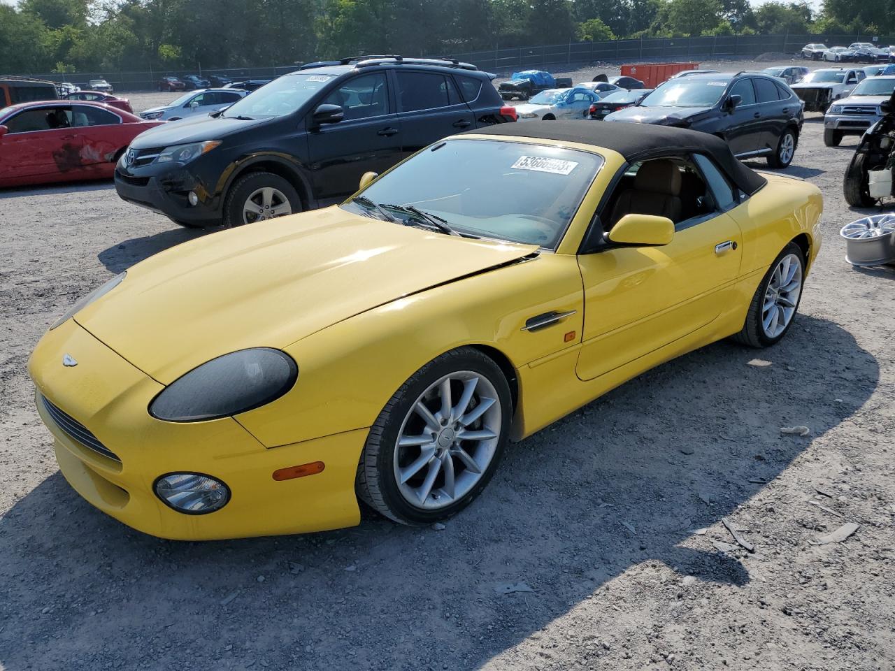 2000 Aston Martin Db7 Vantage VIN: SCFAB4230YK400834 Lot: 53666903