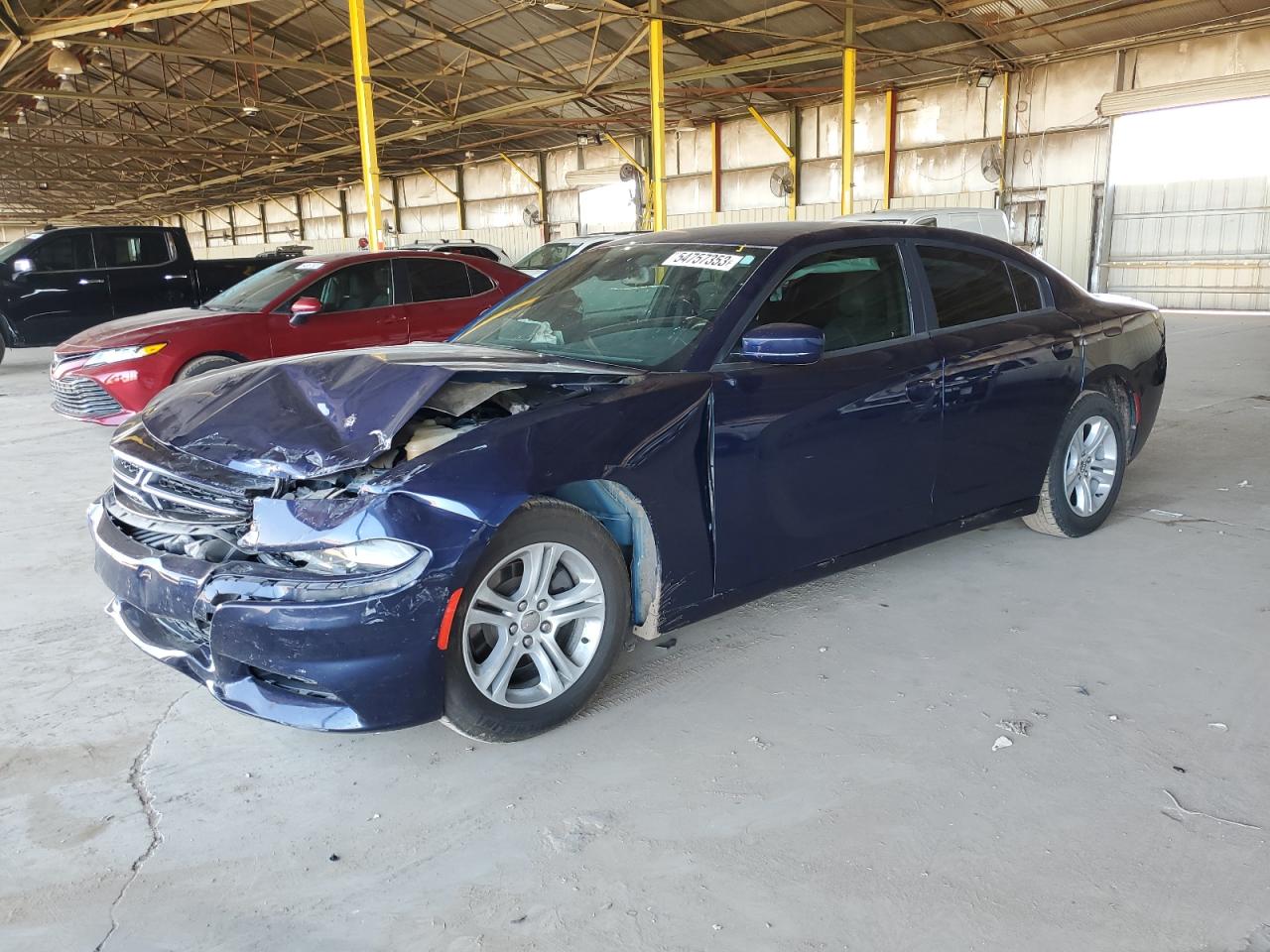 2016 Dodge Charger Se VIN: 2C3CDXBG3GH122897 Lot: 54757353