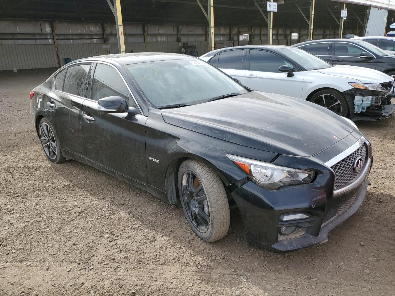 2014 Infiniti Q50 Hybrid Premium VIN: JN1AV7APXEM692300 Lot: 78223723