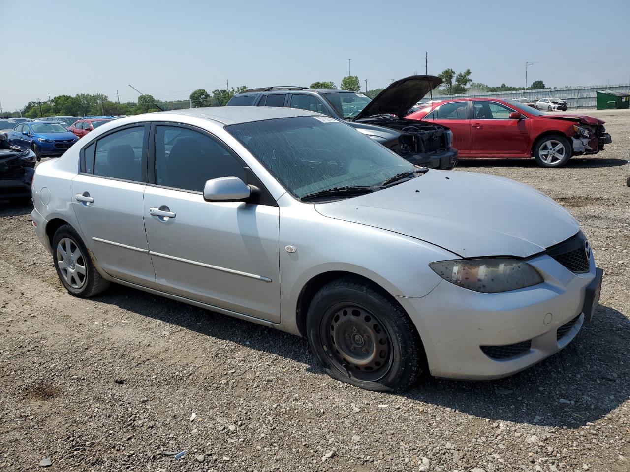 2006 Mazda 3 I VIN: JM1BK12F461443460 Lot: 37659204