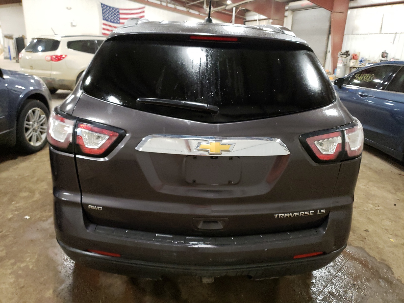 1GNKVFKD1DJ112472 2013 Chevrolet Traverse Ls