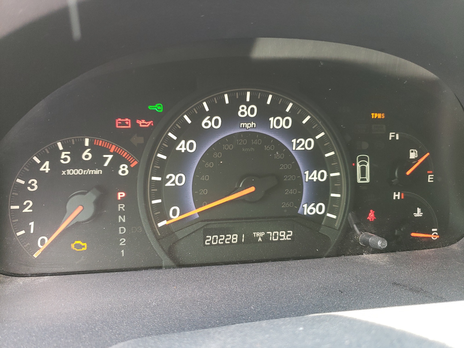 5FNRL38467B135700 2007 Honda Odyssey Ex