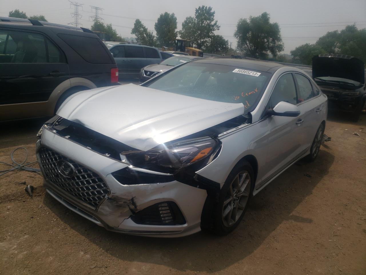 5NPE34AB2JH721218 2018 Hyundai Sonata Sport