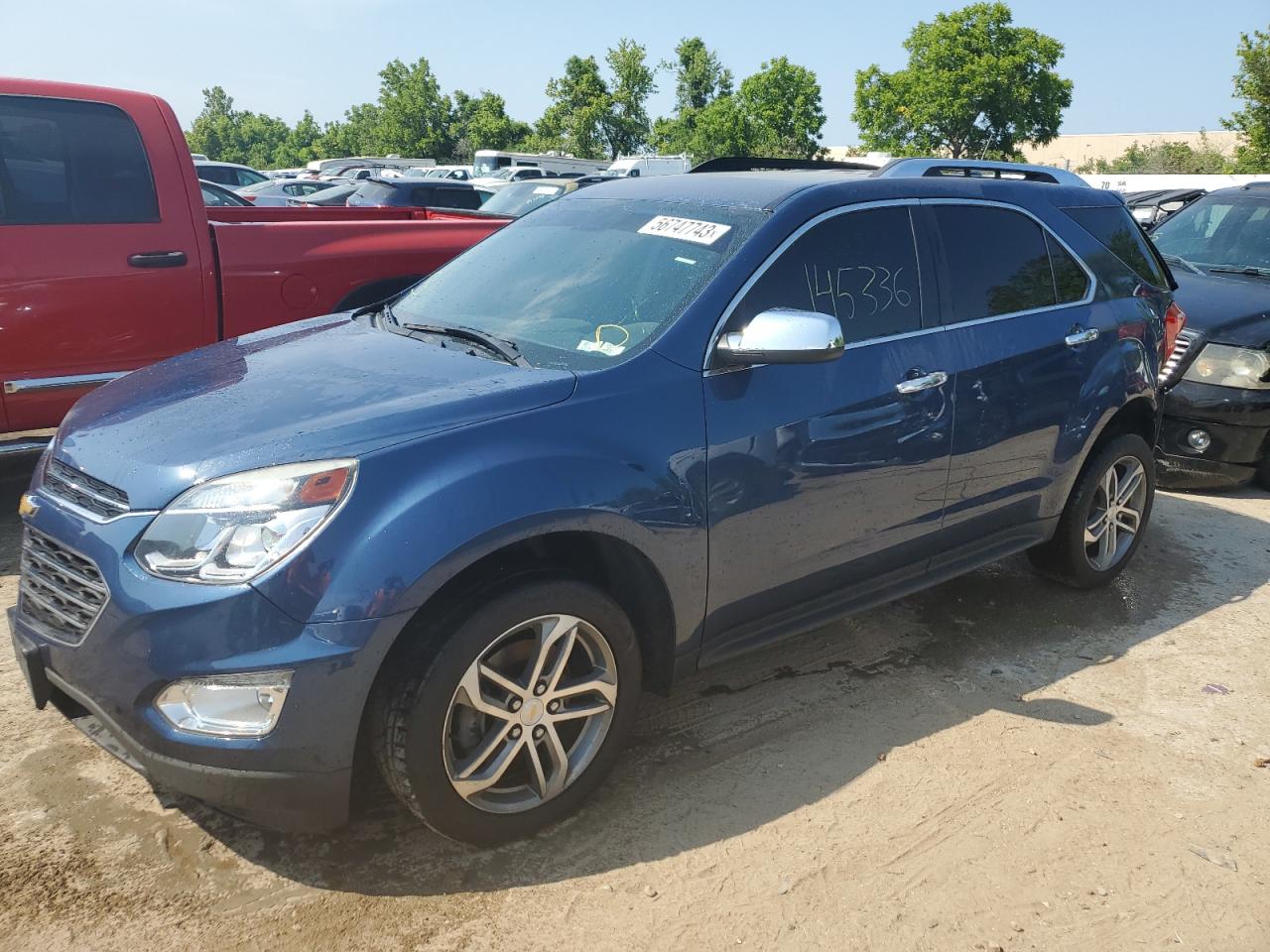 2016 Chevrolet Equinox Ltz VIN: 2GNFLGEK5G6163904 Lot: 56747743