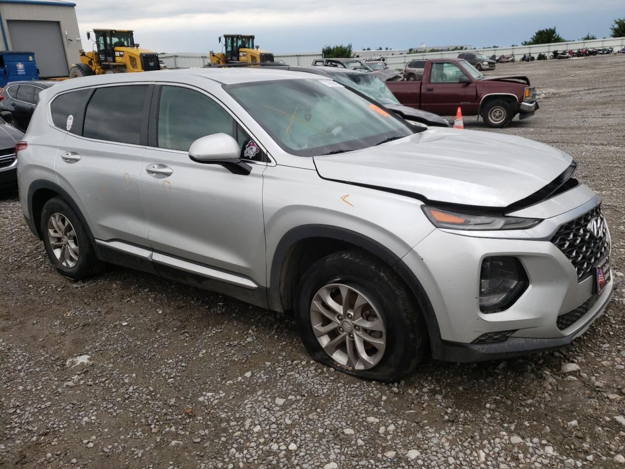 2019 Hyundai Santa Fe Se VIN: 5NMS23AD6KH019029 Lot: 57605613