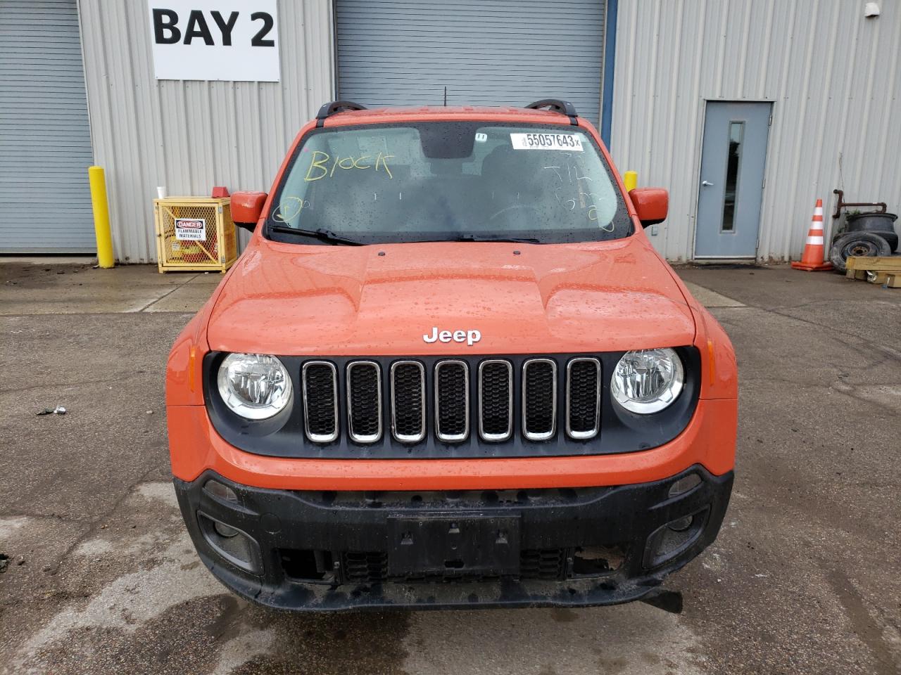 2015 Jeep Renegade Latitude VIN: ZACCJBBT7FPC01796 Lot: 55057643